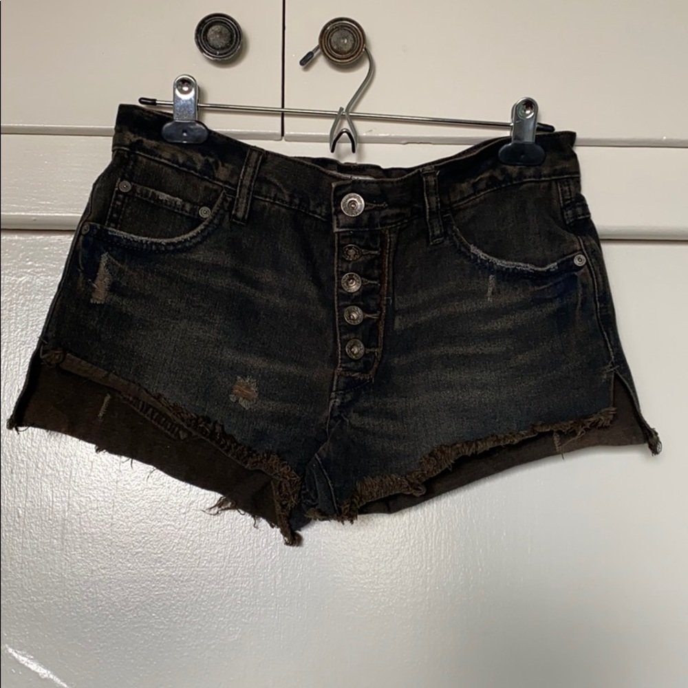 Free People Jean Shorts
